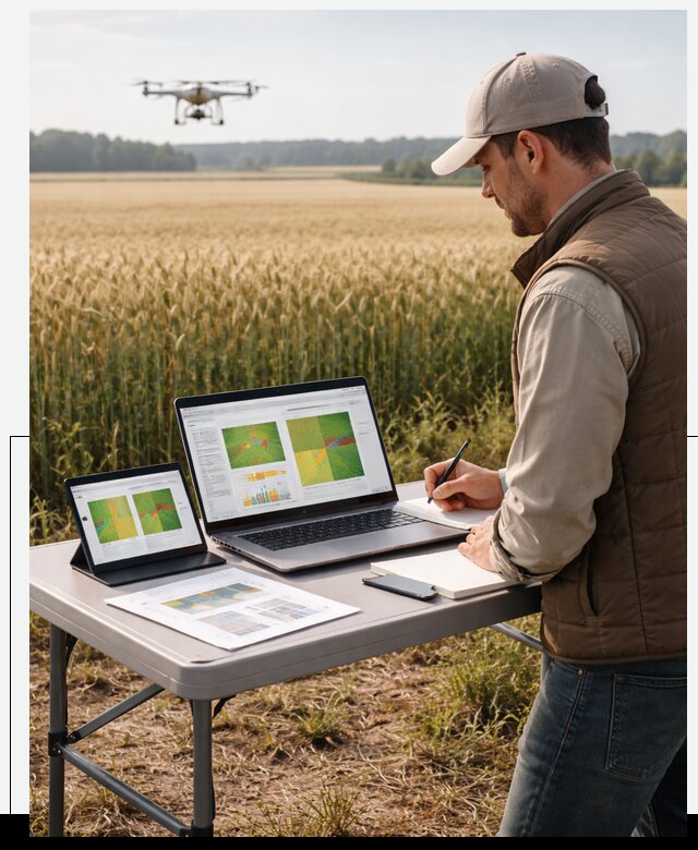 Система AI прогнозирования урожайности для точных агрономий в Лангепасе