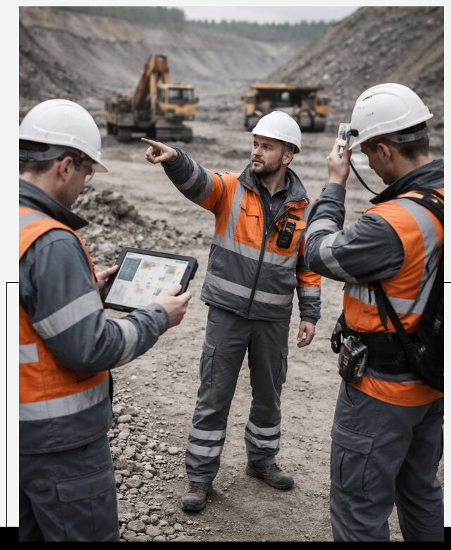 Система контроля персонала для горнодобывающей отрасли в Лангепасе