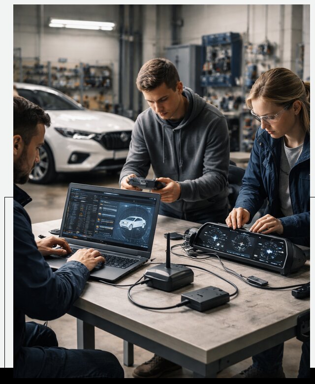 Разработка Connected Car и ПО для автопрома в Лангепасе