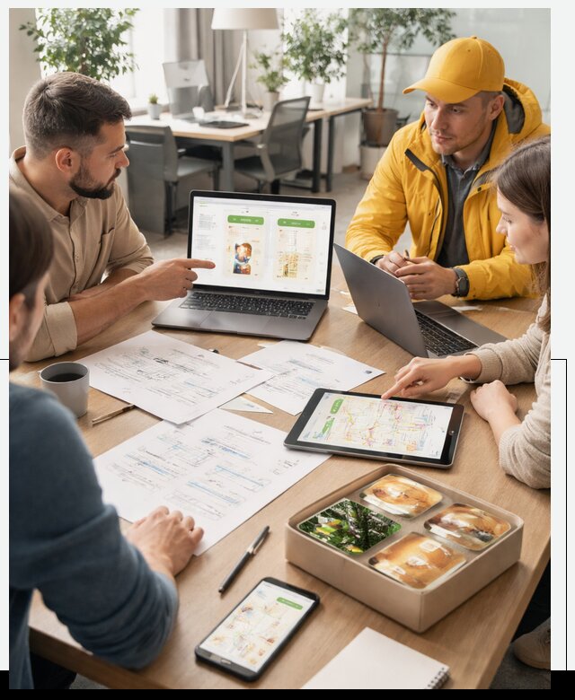 Разработка агрегатора доставки еды в Лангепасе от 15150 р., АвикейЛнг