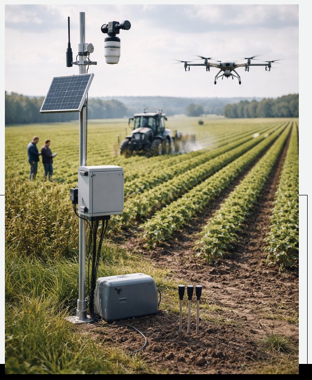 Разработка IoT мониторинга полей в Лангепасе от 8585 р. | АвикейЛнг